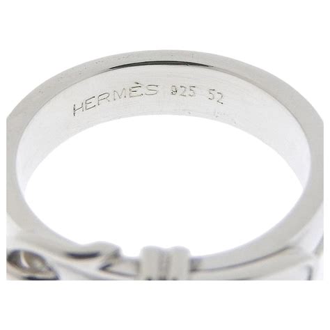 bague hermes argent h|hermes jeux en argent.